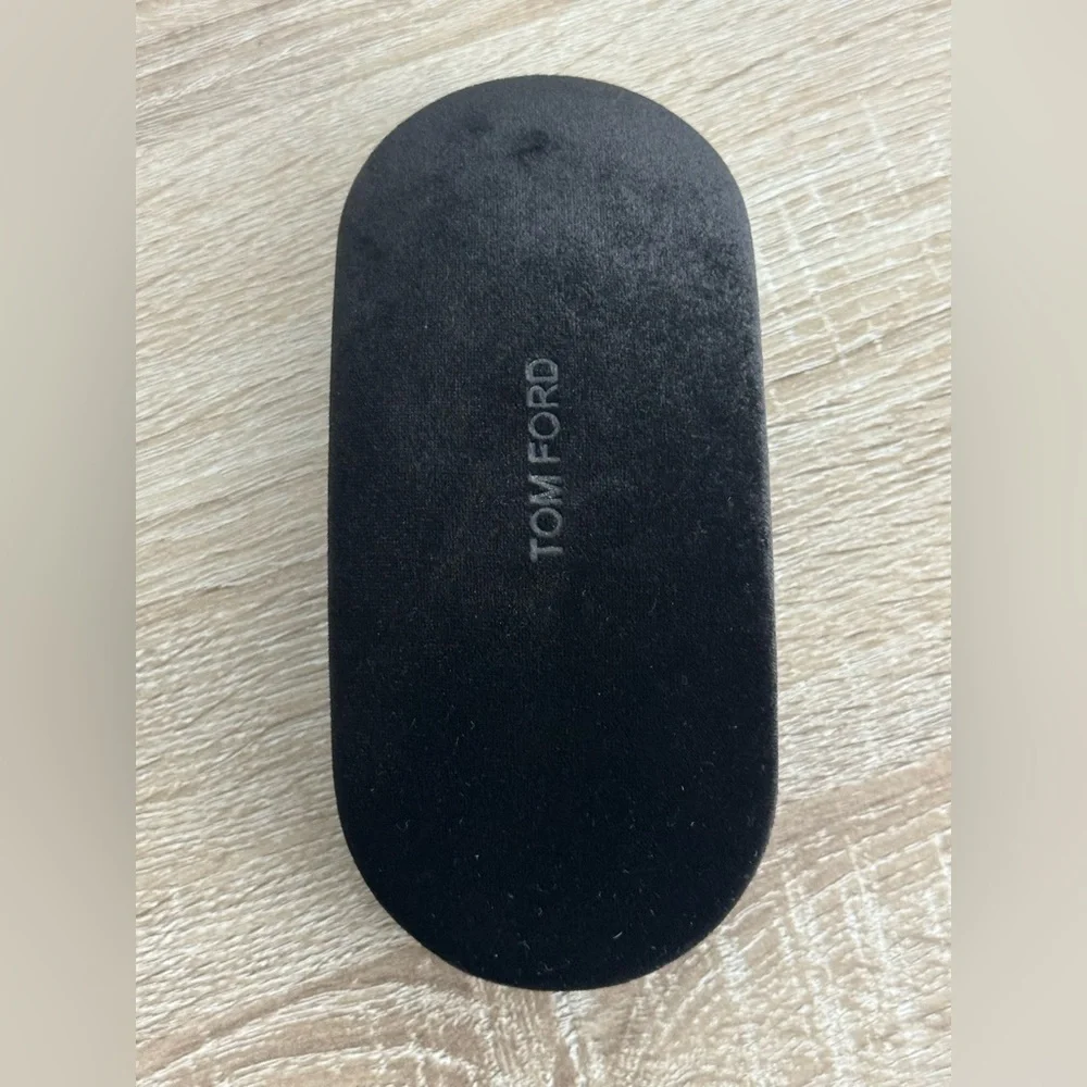 Tom Ford Black Velvet Hard Clamshell eyeglasses sunglasses Case